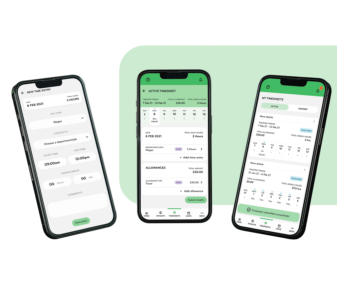 Smartly responsive marketing website layouts on laptop and phone